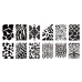 Aeropuffing, пластина для стемпинга Stamping Plate, A-18 (звериный принт) Aeropuffing, пластина для стемпинга Stamping Plate, A-18 (звериный принт)