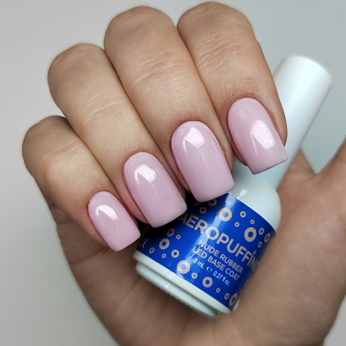 Aeropuffing, база каучуковая нюдово-розовая Nude Rubber LED Base Coat, 8 мл. Aeropuffing, база каучуковая нюдово-розовая Nude Rubber LED Base Coat, 8 мл.