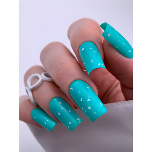Aeropuffing, верхнее покрытие с белыми вкраплениями White Eggshell No Cleanse LED Top Coat, 8 мл. Aeropuffing, верхнее покрытие с белыми вкраплениями White Eggshell No Cleanse LED Top Coat, 8 мл.