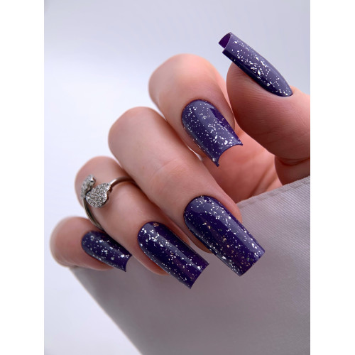 Aeropuffing, верхнее покрытие с серебряной поталью Silver Gilding No Cleanse LED Top Coat, 8 мл. Aeropuffing, верхнее покрытие с серебряной поталью Silver Gilding No Cleanse LED Top Coat, 8 мл.